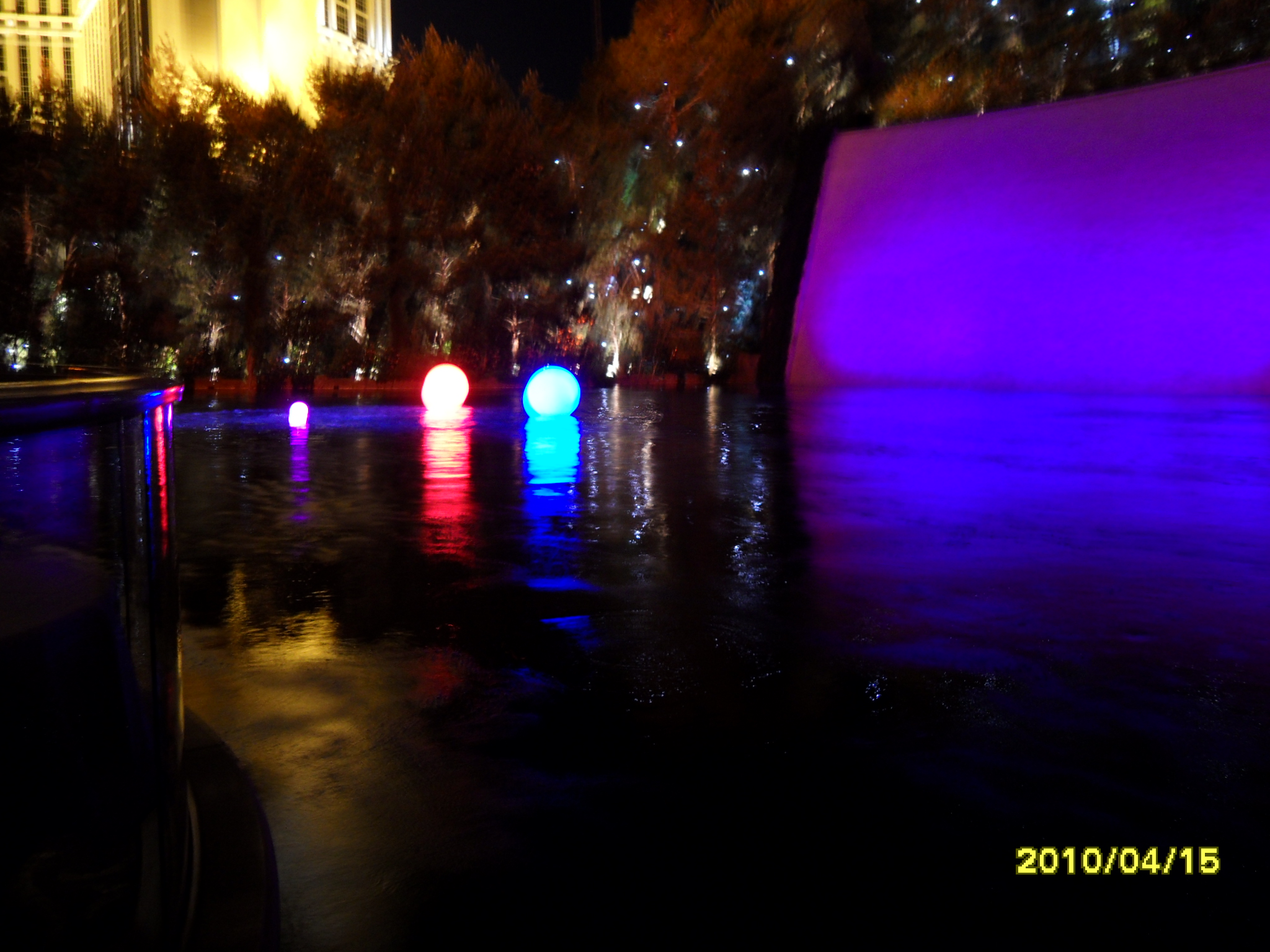 Water fall show at Daniel Boulad restaurant at Wynn, Las Vegas , Nevada 